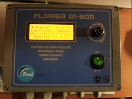 Система автоматической ионизации воды плавательного бассейна « Flipper ». Фото 3